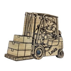 Cariste personnalisé en bois