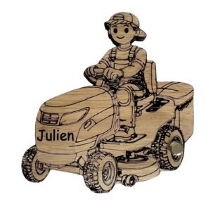 Jardinier personnalisé en bois